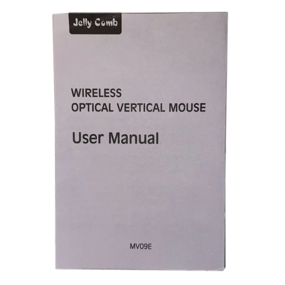 Jelly Comb Model MV09E Ergonomic Left-Handed Wireless Optical Vertical Mouse